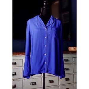 Anthropologie Porridge Rochelle Buttondown Blouse XS